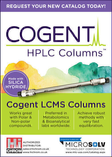 HPLC Separation of Polar Molecules – Request the new Cogent Columns catalogue today
